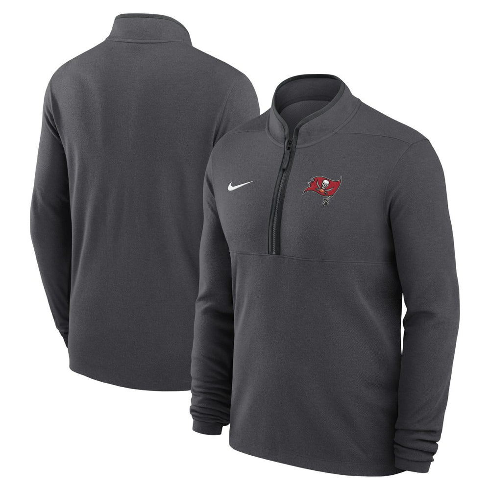 Tampa Bay Buccaneers Lightweight Victory Dri-FIT Half-Zip Pullover Anthracite | Nike for Sale