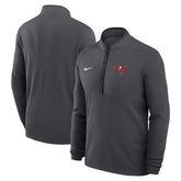 Tampa Bay Buccaneers Lightweight Victory Dri-FIT Half-Zip Pullover Anthracite | Nike for Sale