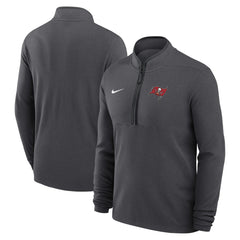 Tampa Bay Buccaneers Lightweight Victory Dri-FIT Half-Zip Pullover Anthracite | Nike for Sale