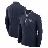 Tennessee Titans Lightweight Victory Dri-FIT Half-Zip Pullover Navy | Nike for Sale