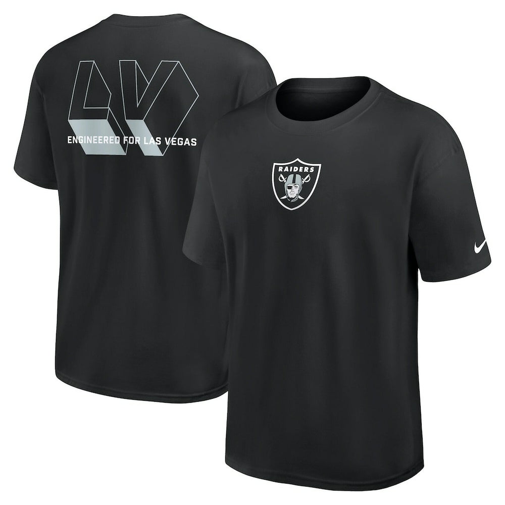 Las Vegas Raiders Dominate The Game Essential Max90 T-Shirt Black | Nike for Sale