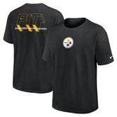 Pittsburgh Steelers Dominate The Game Essential Max90 T-Shirt Black | Nike for Sale