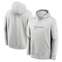 Minnesota Vikings Edge Pack French Terry Club Pullover Hoodie Gray | Nike for Sale