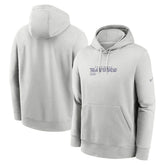 Baltimore Ravens Edge Pack French Terry Club Pullover Hoodie Gray | Nike for Sale