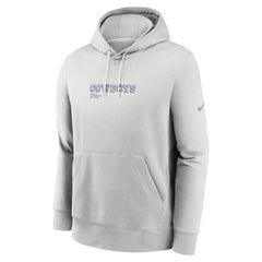 Dallas Cowboys Edge Pack French Terry Club Pullover Hoodie Gray | Nike for Sale