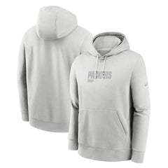 Green Bay Packers Edge Pack French Terry Club Pullover Hoodie Gray | Nike for Sale