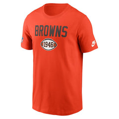 Cleveland Browns Alt Pack Onside Conversion Performance T-Shirt Orange | Nike for Sale