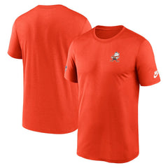 Cleveland Browns Sideline Alt Pack Legend Dri-FIT T-Shirt Orange | Nike for Sale