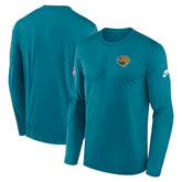 Jacksonville Jaguars Legend Small Logo Dri-FIT Long Sleeve T-Shirt Teal | Nike for Sale