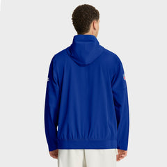 Dallas Cowboys Sideline Alt Pack Anorak Half-Zip Hoodie Jacket Royal | Nike for Sale