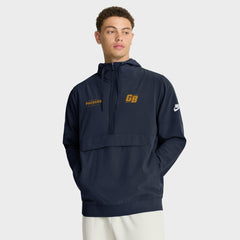 Green Bay Packers The 1923 Classic Sideline Half-Zip Anorak Jacket Navy | Nike for Sale
