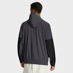 Cleveland Browns Sideline Anorak Half-Zip Hoodie Jacket Anthracite | Nike for Sale