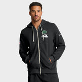 New York Jets Sideline Standard Issue Utility Player Dri-FIT Full-Zip Hoodie Black | Nike for Sale