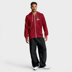 Arizona Cardinals Sideline Standard Issue Utility Player Dri-FIT Full-Zip Hoodie Cardinal | Nike for Sale