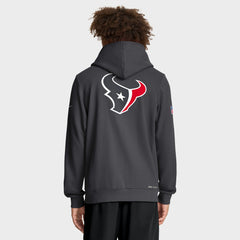 Houston Texans Sideline Standard Issue Utility Player Dri-FIT Full-Zip Hoodie Anthracite | Nike for Sale
