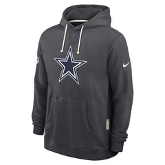Dallas Cowboys Sideline Standard Issue Initial Home Dri-FIT Hoodie Anthracite | Nike for Sale