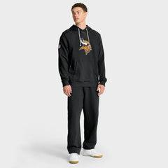 Minnesota Vikings Sideline Standard Issue Initial Home Dri-FIT Hoodie Black | Nike for Sale