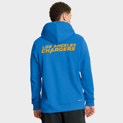 Los Angeles Chargers Sideline Standard Issue Initial Home Dri-FIT Hoodie Powder Blue | Nike for Sale