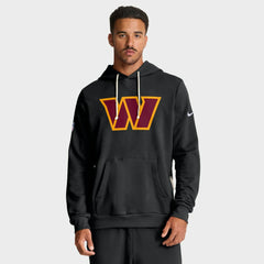 Washington Commanders Sideline Standard Issue Initial Home Dri-FIT Hoodie Black | Nike for Sale