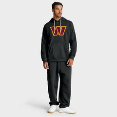 Washington Commanders Sideline Standard Issue Initial Home Dri-FIT Hoodie Black | Nike for Sale