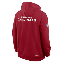 Arizona Cardinals Sideline Standard Issue Initial Home Dri-FIT Hoodie Cardinal | Nike for Sale