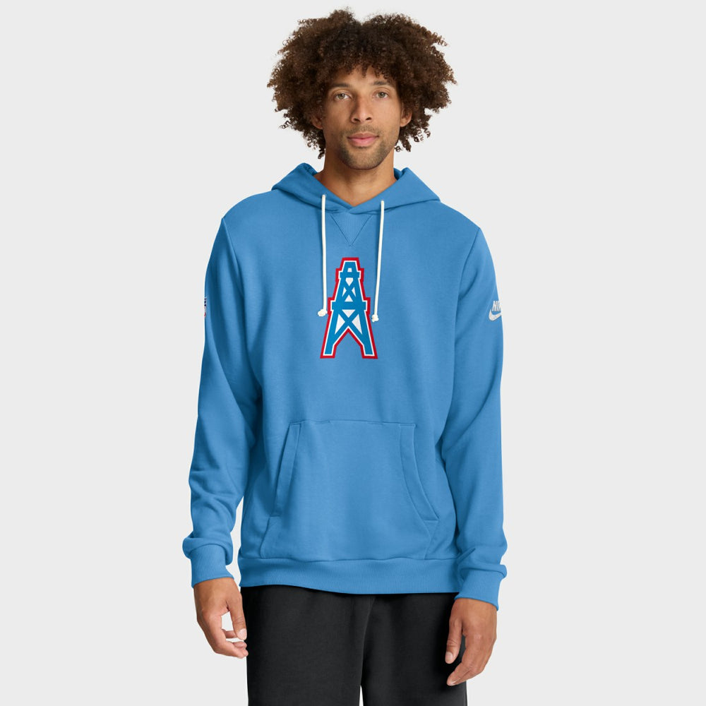 Tennessee Titans Sideline Standard Issue Alt 2 Dri-FIT Hoodie Light Blue | Nike for Sale