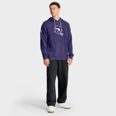 Minnesota Vikings Sideline Standard Issue Alt 2 Dri-FIT Hoodie Purple | Nike for Sale