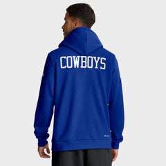 Dallas Cowboys Sideline Standard Issue Alt 2 Dri-FIT Hoodie Royal | Nike for Sale