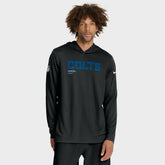 Indianapolis Colts Sideline Pure Fury Performance Long Sleeve Hoodie T-Shirt Black | Nike for Sale
