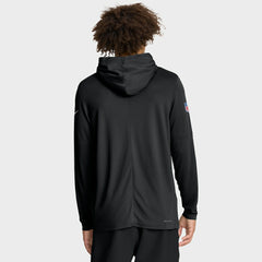Indianapolis Colts Sideline Pure Fury Performance Long Sleeve Hoodie T-Shirt Black | Nike for Sale