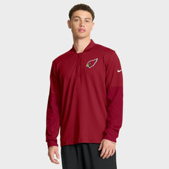 Arizona Cardinals Sideline Dri-FIT Half-Zip Pullover Cardinal | Nike for Sale