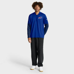 Buffalo Bills Sideline Dri-FIT Half-Zip Pullover Royal | Nike for Sale