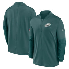 Philadelphia Eagles Sideline Dri-FIT Half-Zip Pullover Green | Nike for Sale