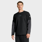 Carolina Panthers Sideline Coach Therma-FIT Long Sleeve T-Shirt Black | Nike for Sale