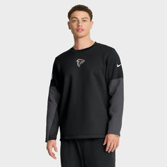 Atlanta Falcons Sideline Coach Therma-FIT Long Sleeve T-Shirt Black | Nike for Sale
