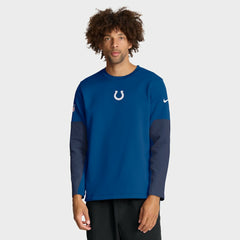 Indianapolis Colts Sideline Coach Therma-FIT Long Sleeve T-Shirt Royal | Nike for Sale