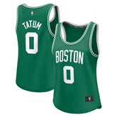 Jayson Tatum Boston Celtics Women's Fast Break Player Jersey Icon Edition Kelly Green - NBA