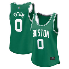 Jayson Tatum Boston Celtics Women's Fast Break Player Jersey Icon Edition Kelly Green - NBA