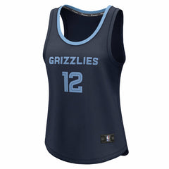 Ja Morant Memphis Grizzlies Women's Fast Break Player Jersey Icon Edition Navy - NBA