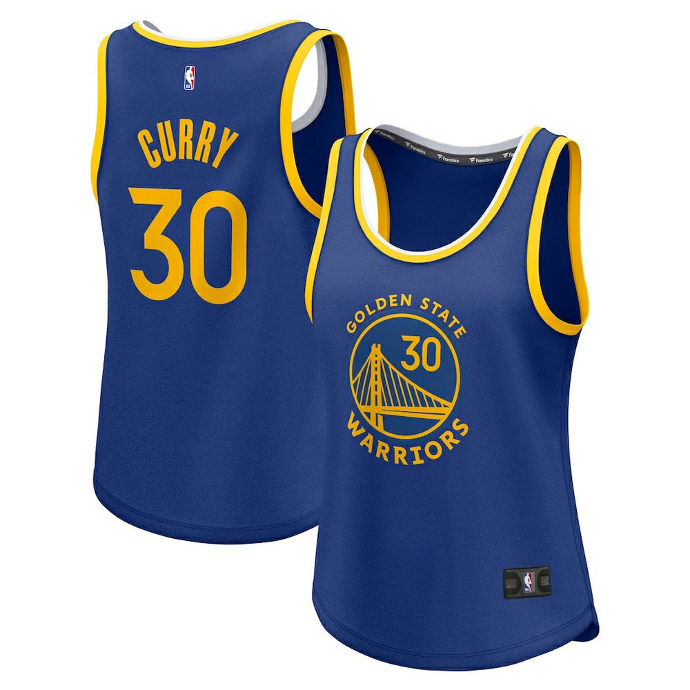 Stephen Curry Golden State Warriors Women's Fast Break Player Jersey Icon Editi- Royal - NBA
