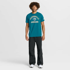Jacksonville Jaguars Favorable Timeline Tri-Blend T-Shirt Teal | Nike for Sale