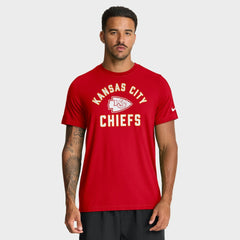 Kansas City Chiefs Favorable Timeline Tri-Blend T-Shirt Red | Nike for Sale