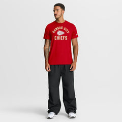 Kansas City Chiefs Favorable Timeline Tri-Blend T-Shirt Red | Nike for Sale