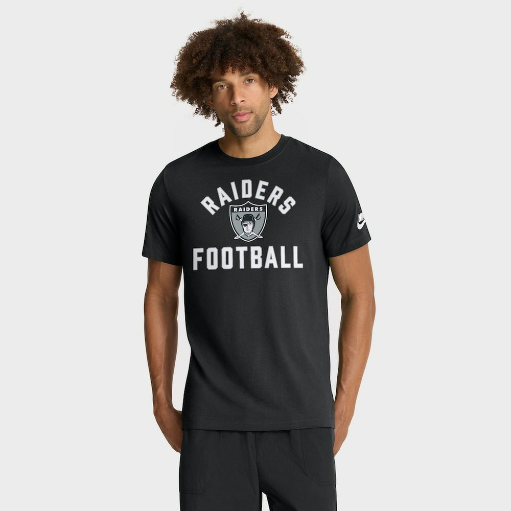 Las Vegas Raiders Favorable Timeline Tri-Blend T-Shirt Black | Nike for Sale