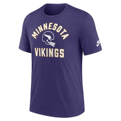 Minnesota Vikings Favorable Timeline Tri-Blend T-Shirt Purple | Nike for Sale