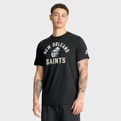 New Orleans Saints Favorable Timeline Tri-Blend T-Shirt Black | Nike for Sale