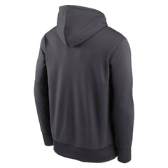 Miami Dolphins Toss Sweep Performance Pullover Hoodie Anthracite | Nike for Sale