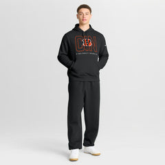 Cincinnati Bengals Busted Play Club Fleece Pullover Hoodie Black | Nike for Sale