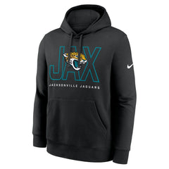 Jacksonville Jaguars Busted Play Club Fleece Pullover Hoodie Black | Nike for Sale