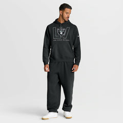 Las Vegas Raiders Busted Play Club Fleece Pullover Hoodie Black | Nike for Sale